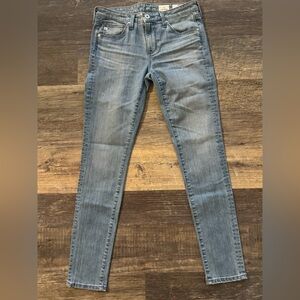NEW AG Jeans Women’s‎ THE LEGGING ANKLE Light Wash denim Jeans stretch size 26